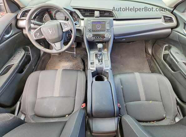19XFC2F56HE207818 2017 HONDA CIVIC Silver Dashboard view