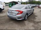 2016 Honda Civic Lx Gray vin: 19XFC2F57GE024801