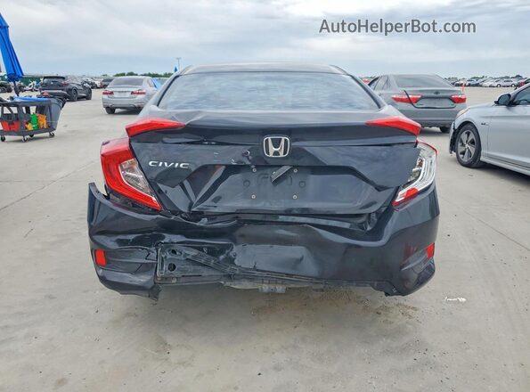 19XFC2F57GE090619 2016 HONDA CIVIC Black Rear view