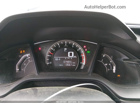 19XFC2F57GE095965 2016 HONDA CIVIC Синий Вид задних сидений