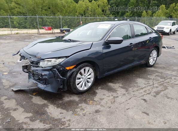 19XFC2F57GE095965 2016 HONDA CIVIC Синий Передняя левая четверть