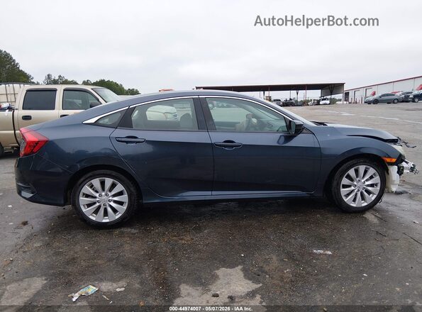 19XFC2F57GE095965 2016 HONDA CIVIC Синий Панорамный вид салона 360°