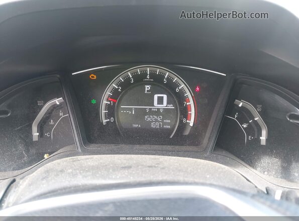 19XFC2F57GE204537 2016 HONDA CIVIC White Հետևի նստատեղերի տեսք