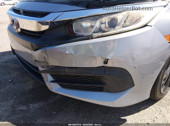 19XFC2F57HE069433 2017 HONDA CIVIC Silver წინა ხედი