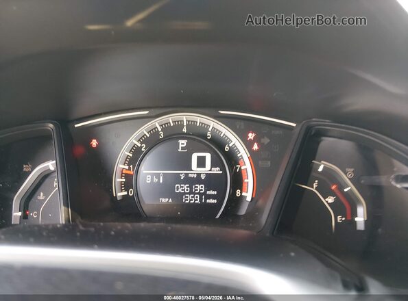 19XFC2F57HE069433 2017 HONDA CIVIC Silver უკანა სავარძლების ხედი