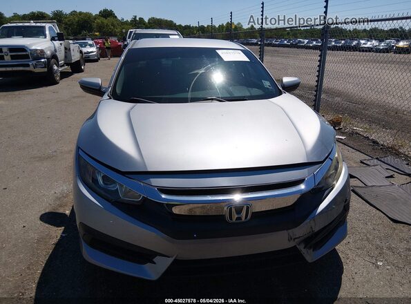 19XFC2F57HE069433 2017 HONDA CIVIC Silver ხელსაწყოთა პანელის ხედი