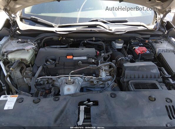 19XFC2F57HE069433 2017 HONDA CIVIC Silver უკანა ხედი