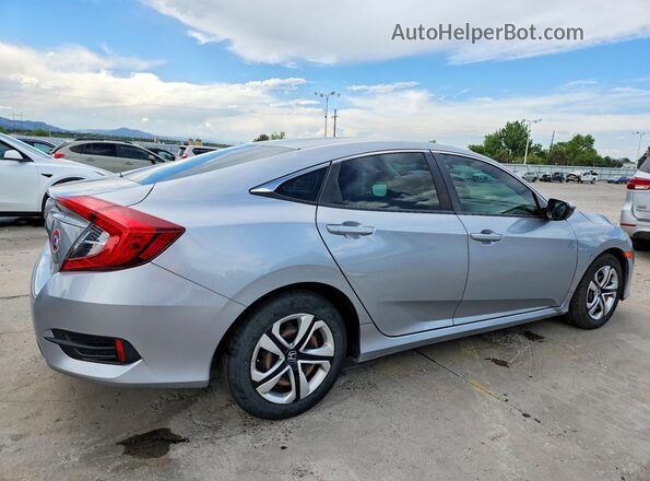 19XFC2F57HE081968 2017 HONDA CIVIC Silver Rear right