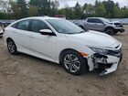 2017 Honda Civic Lx White vin: 19XFC2F57HE229486