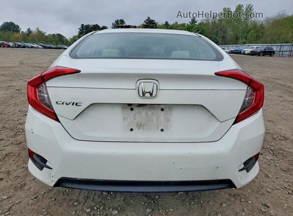 19XFC2F57HE229486 2017 HONDA CIVIC White Widok z tyłu