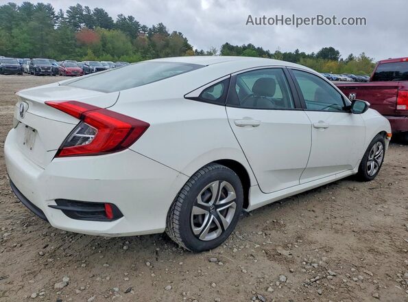 19XFC2F57HE229486 2017 HONDA CIVIC White Tył prawy