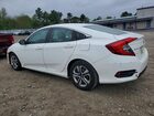 2017 Honda Civic Lx White vin: 19XFC2F57HE229486