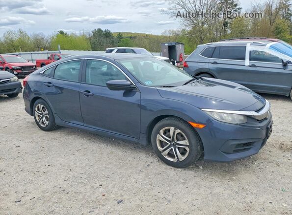 19XFC2F58GE230693 2016 HONDA CIVIC Синий Передняя правая четверть
