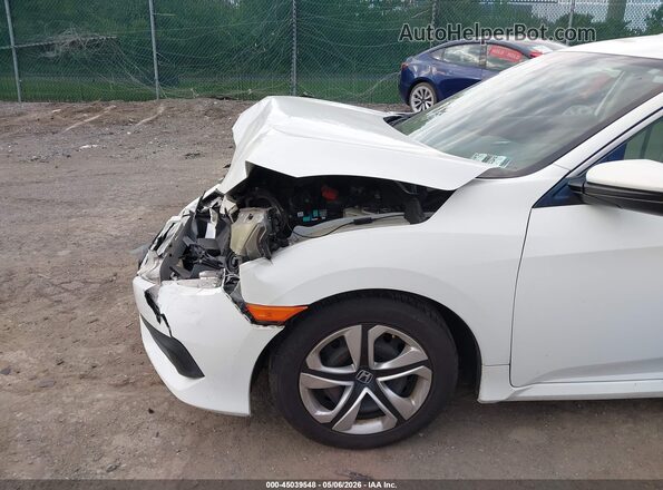 19XFC2F59GE035377 2016 HONDA CIVIC Белый Вид спереди