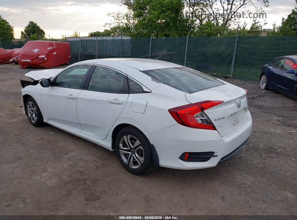 19XFC2F59GE035377 2016 HONDA CIVIC Белый Задняя левая четверть