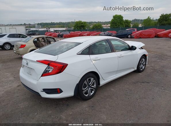 19XFC2F59GE035377 2016 HONDA CIVIC Белый Задняя правая четверть