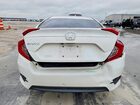 2016 Honda Civic Lx White vin: 19XFC2F59GE041258