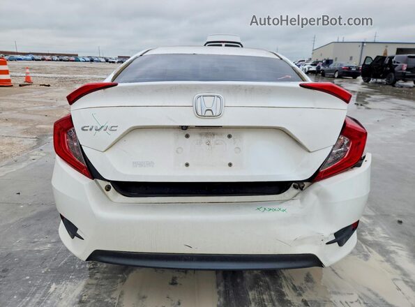 19XFC2F59GE041258 2016 HONDA CIVIC White Widok z tyłu
