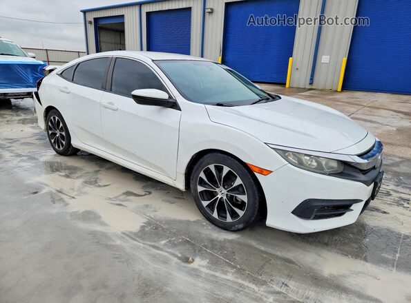 19XFC2F59GE041258 2016 HONDA CIVIC White Przód prawy