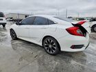 2016 Honda Civic Lx White vin: 19XFC2F59GE041258