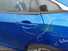 2016 Honda Civic Lx Синий vin: 19XFC2F59GE051997