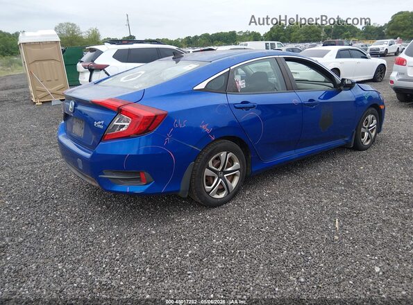 19XFC2F59GE051997 2016 HONDA CIVIC Синий Задняя правая четверть