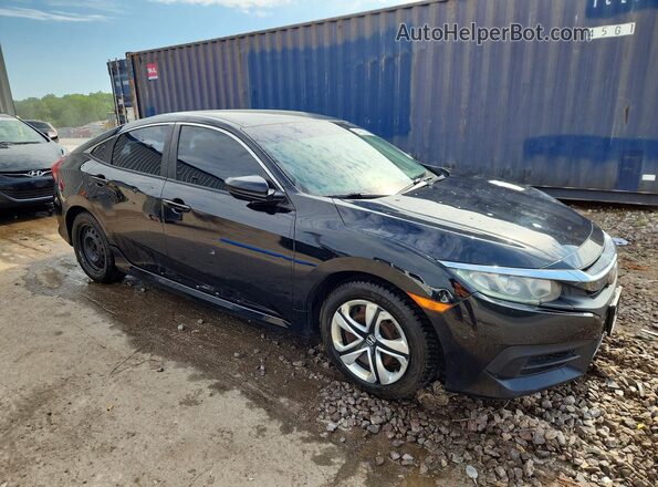 19XFC2F59GE059131 2016 HONDA CIVIC Черный Передняя правая четверть