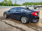 2016 Honda Civic Lx Черный vin: 19XFC2F59GE059131