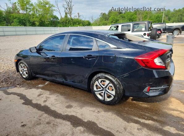 19XFC2F59GE059131 2016 HONDA CIVIC Черный Задняя левая четверть