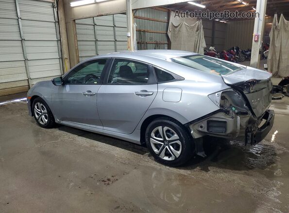 19XFC2F5XGE040832 2016 HONDA CIVIC Серебряный Задняя левая четверть
