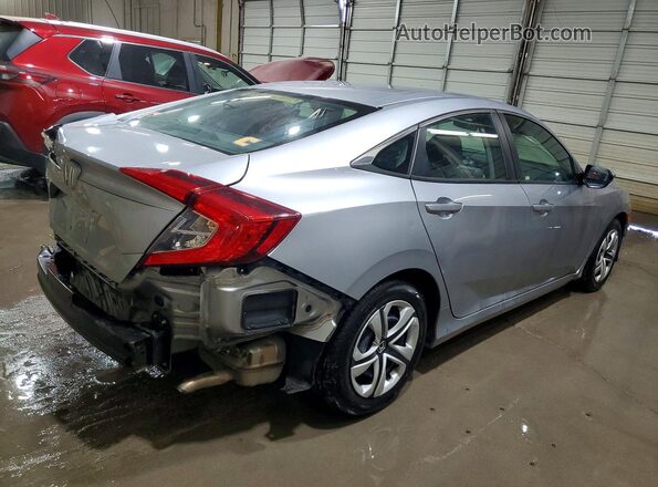 19XFC2F5XGE040832 2016 HONDA CIVIC Серебряный Задняя правая четверть