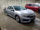 2016 Honda Civic Lx Серебряный vin: 19XFC2F5XGE040832