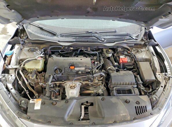 19XFC2F5XGE040832 2016 HONDA CIVIC Серебряный Вид задней части салона