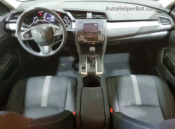 19XFC2F5XGE040832 2016 HONDA CIVIC Серебряный Вид панели приборов