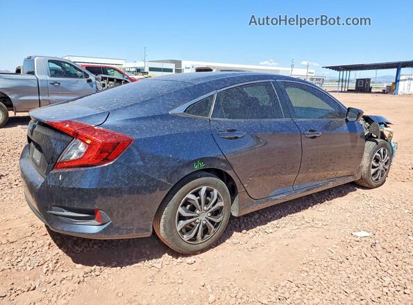 19XFC2F5XGE045447 2016 HONDA CIVIC Синий Задняя правая четверть