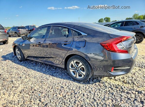 19XFC2F5XJE000970 2018 HONDA CIVIC Угольный Задняя левая четверть