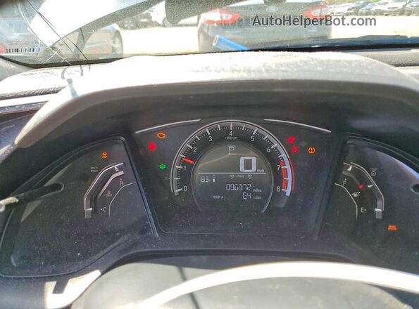 19XFC2F5XJE007370 2018 HONDA CIVIC Blue Սարքավորումների վահանակի տեսք