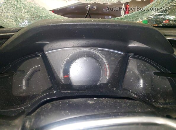 19XFC2F5XJE036268 2018 HONDA CIVIC White Widok zestawu wskaźników