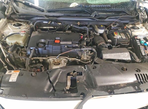 19XFC2F5XJE036268 2018 HONDA CIVIC White Widok wnętrza z tyłu