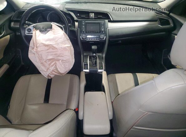 19XFC2F5XJE036268 2018 HONDA CIVIC White Widok deski rozdzielczej