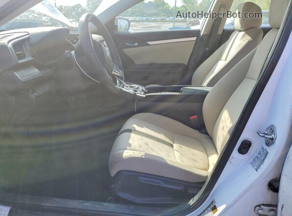 19XFC2F5XJE202837 2018 HONDA CIVIC White Vista interior delantera
