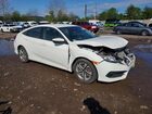 2018 Honda Civic Lx White vin: 19XFC2F5XJE202837