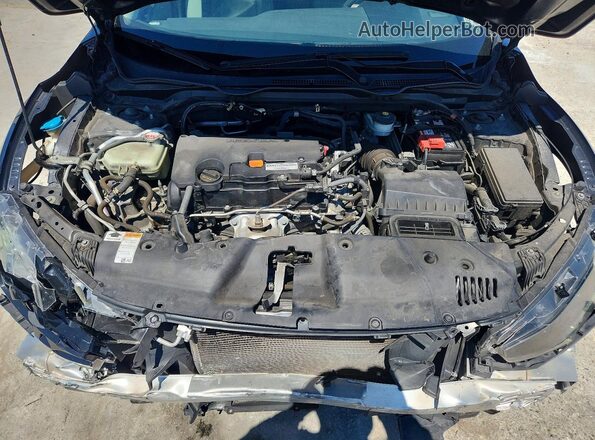 19XFC2F60KE004813 2019 HONDA CIVIC Charcoal Rear interior view