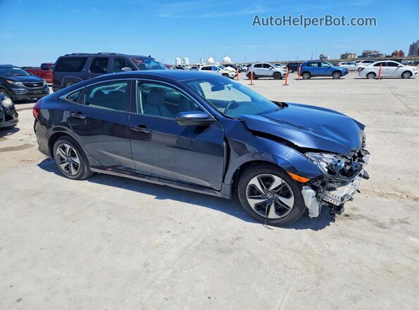 19XFC2F60KE004813 2019 HONDA CIVIC Charcoal Front right