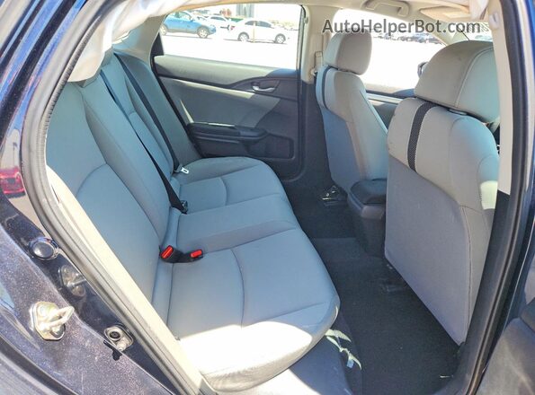 19XFC2F60KE004813 2019 HONDA CIVIC Charcoal Rear seats view