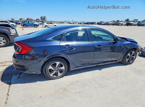 19XFC2F60KE004813 2019 HONDA CIVIC Charcoal Rear right