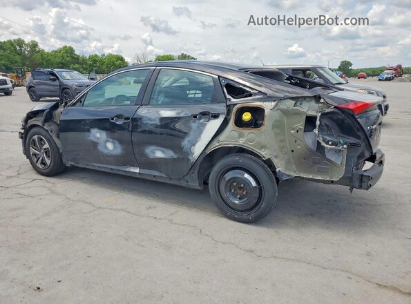 19XFC2F60KE010899 2019 HONDA CIVIC Black უკანა მარცხენა