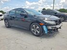 2019 Honda Civic Lx Black vin: 19XFC2F60KE010899