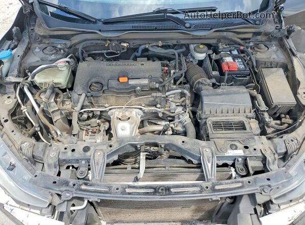 19XFC2F60KE010899 2019 HONDA CIVIC Black უკანა სალონის ხედი