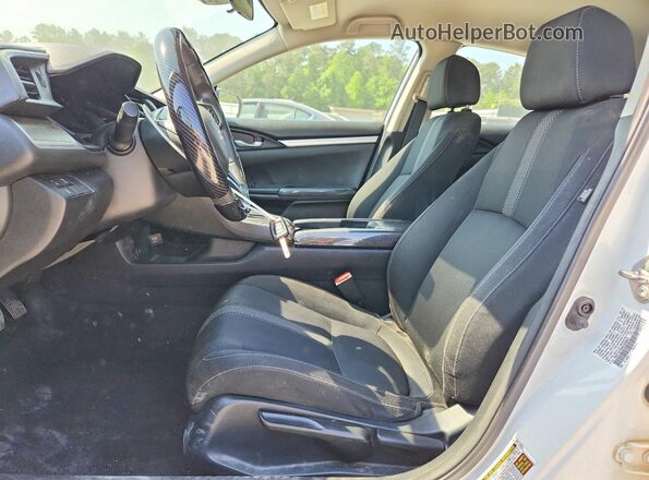 19XFC2F60KE030697 2019 HONDA CIVIC Белый Вид салона спереди